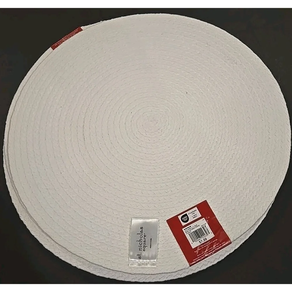 St. Nicholas Square Placemats Merry And Bright NWT 15 1/2